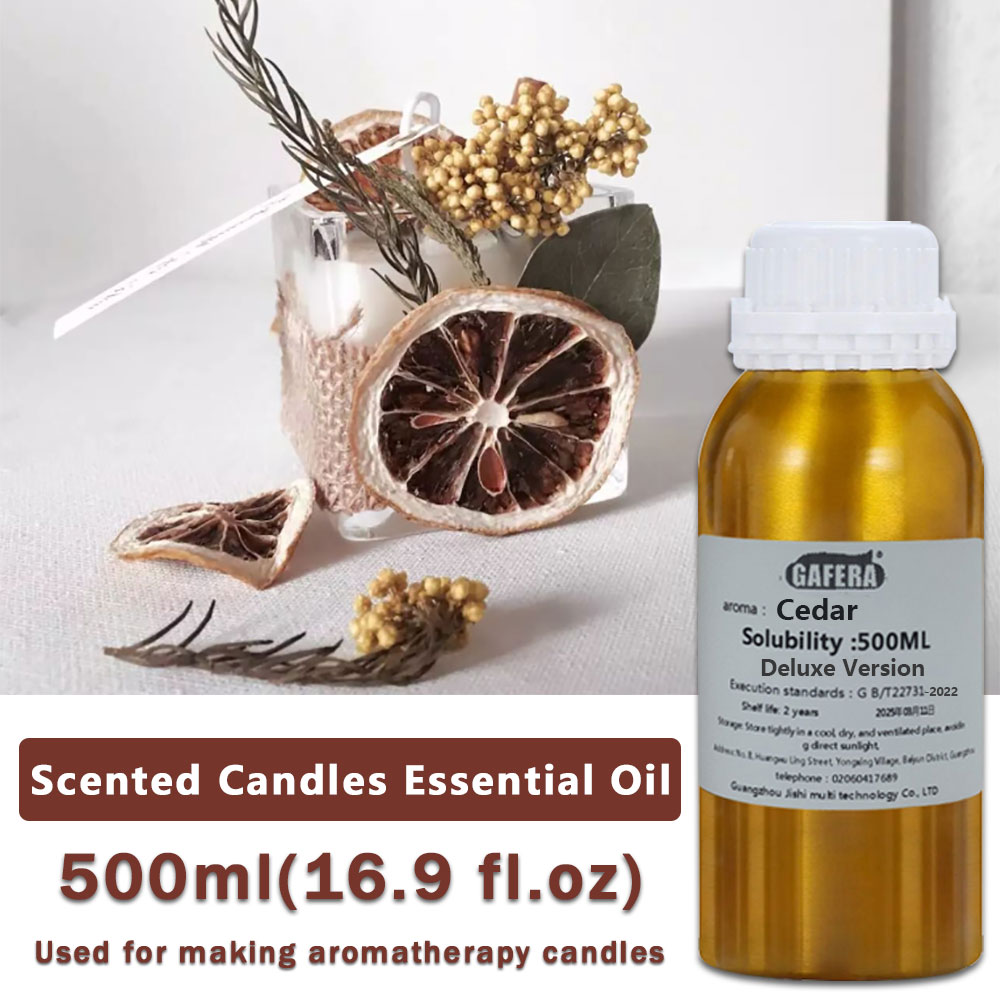 Candle Making Essentials - GAFERA 500ml (16.9 fl.oz) フリージア/ライムバジル＆シトラス/ジャスミン/ローズ キャンドル