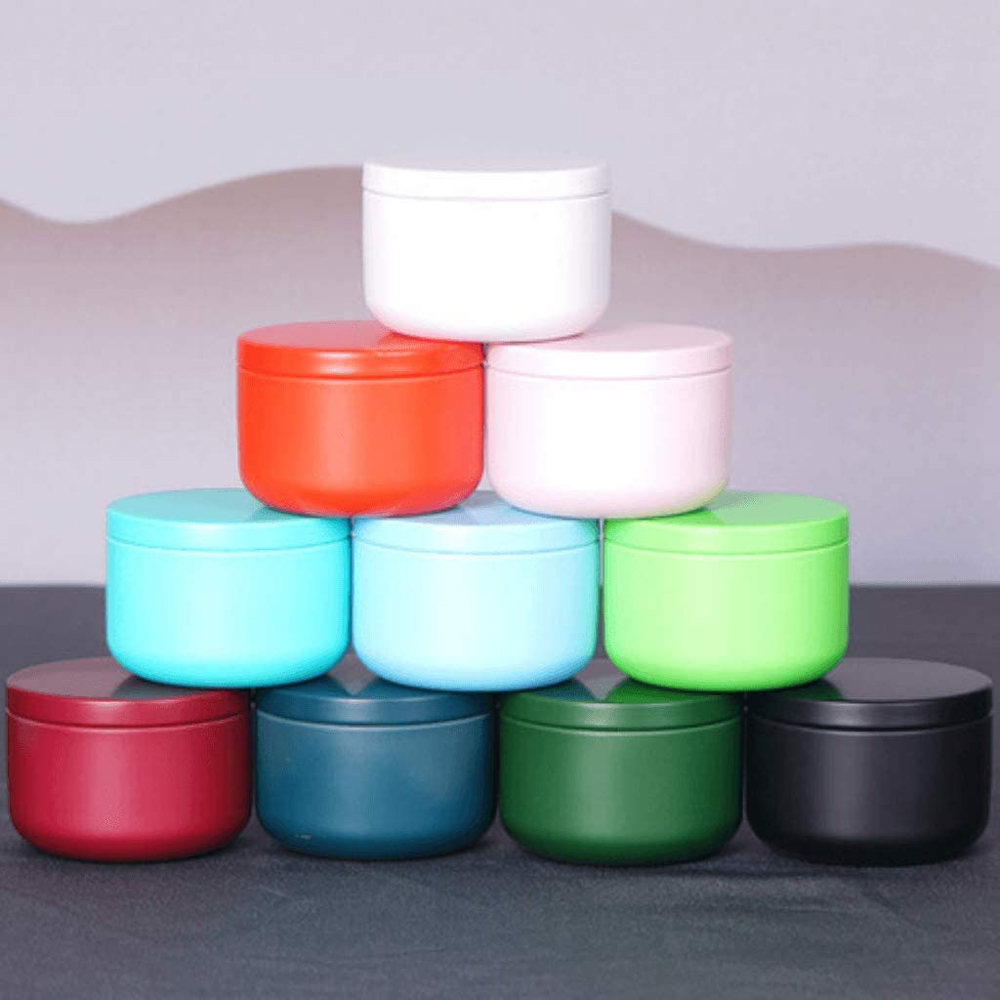 Candle Making Jug - 密閉型ティー缶,気密プレート付き容器,ミニポータブルコンテナ,コーヒースパイス,ジュエリー製造用