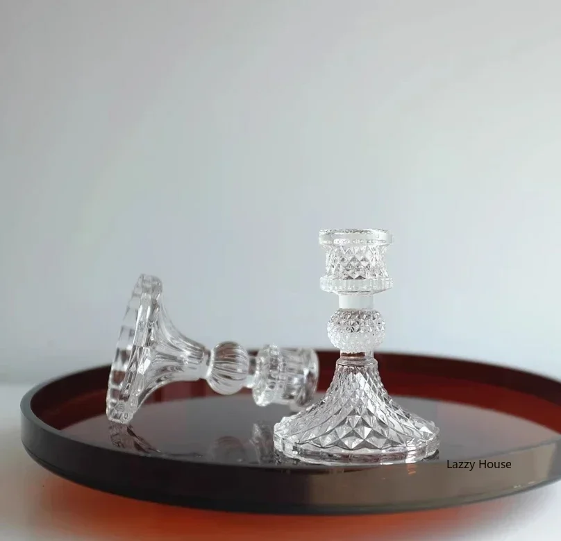 テーブル用クリスタルキャンドルホルダー、ディナーパーティー、 - Candle Making Glass のレビューと価格