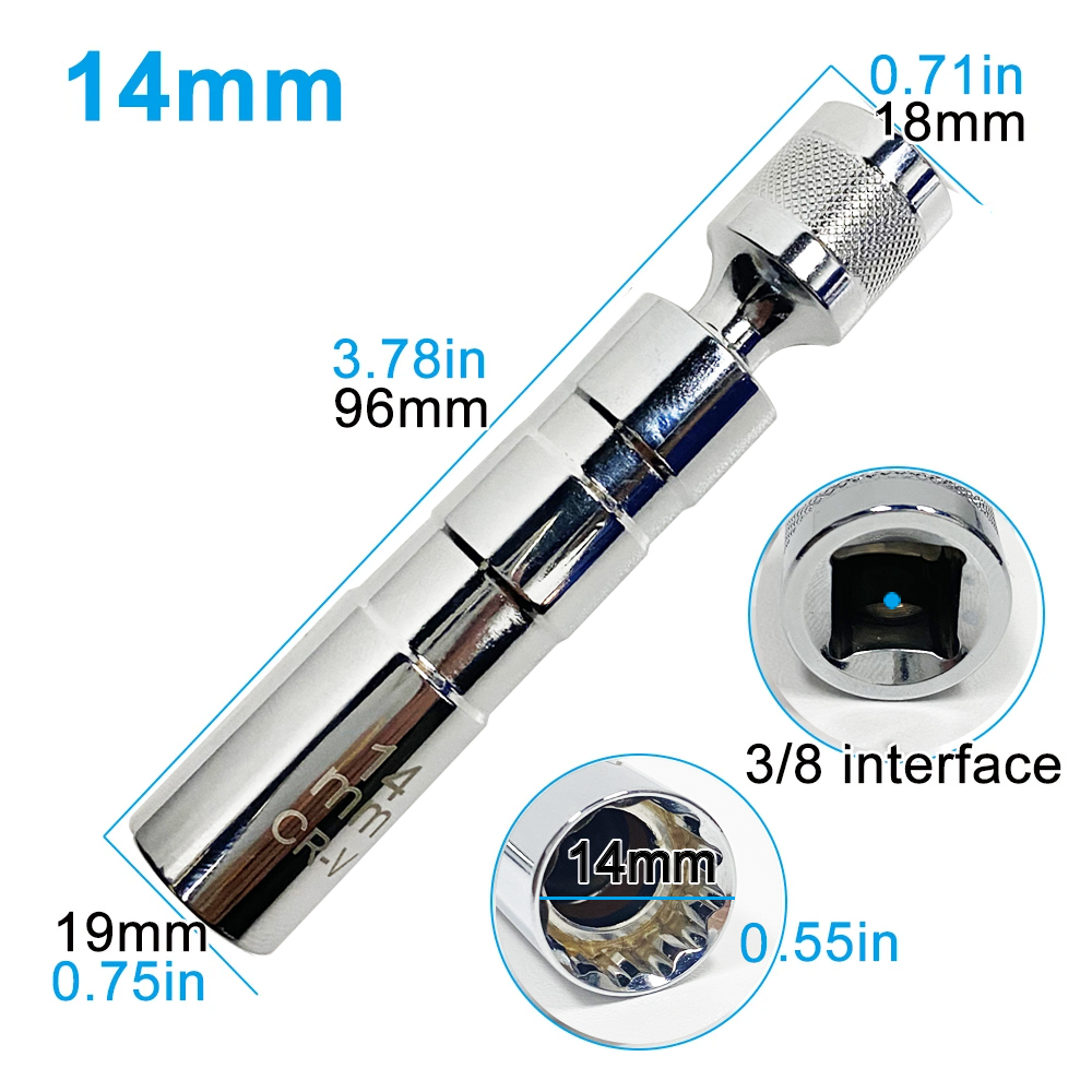 14mm 16mm スパークプラグ取り外しツールレンチ 磁気 - Candle Making Business のレビューと価格