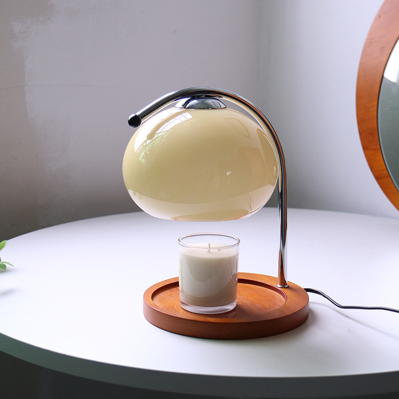 風の中世ガラステーブルランプ、アロマセラピーのろうそく立て、 - Candle Making Glass Jars のレビューと価格