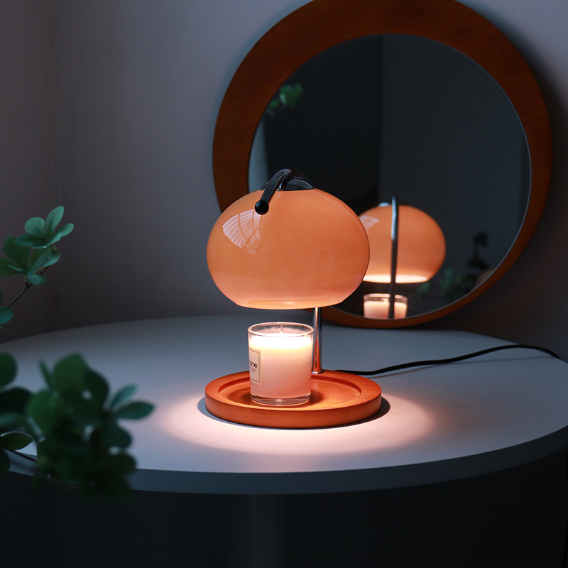 風の中世ガラステーブルランプ、アロマセラピーのろうそく立て、 - Candle Making Glass Jars のレビューと価格
