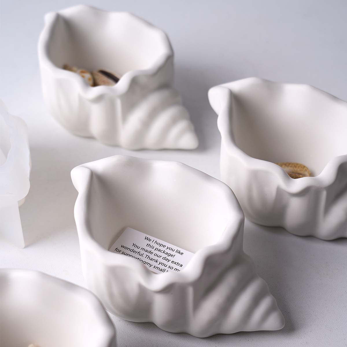 巻貝キャンドルジャーシリコーン型 DIY オーシャンシリーズ - Candle Making Jars のレビューと価格
