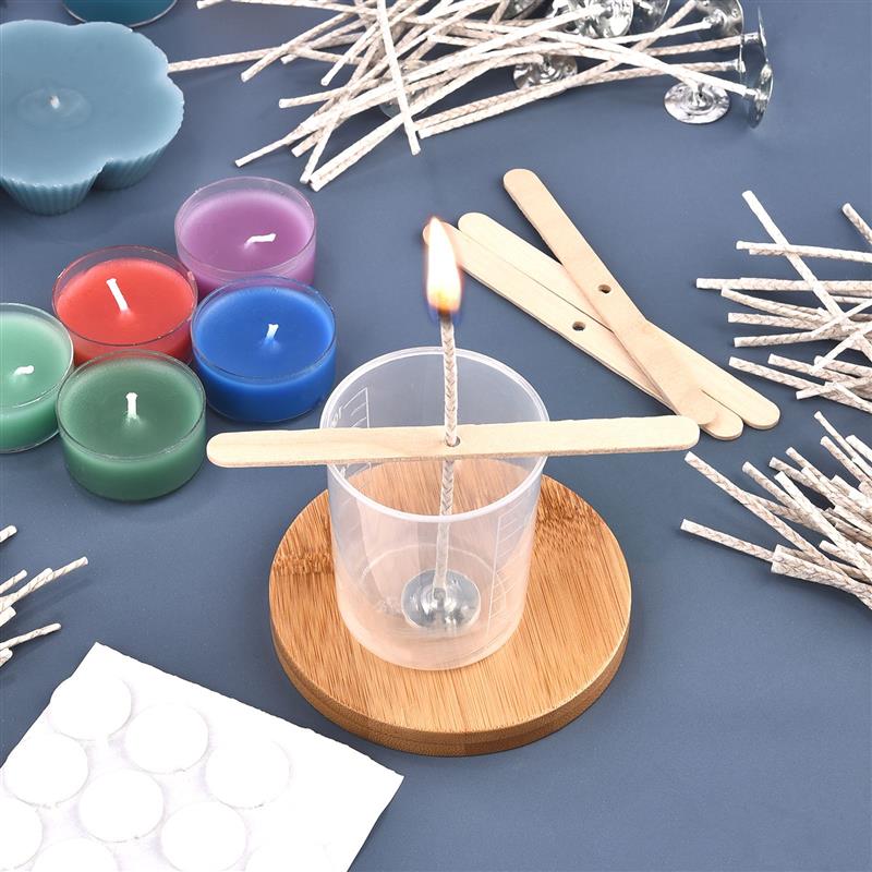 キャンドル作り用のスモークコットンワックスライン,エンボス加 - Candle Making Easy のレビューと価格