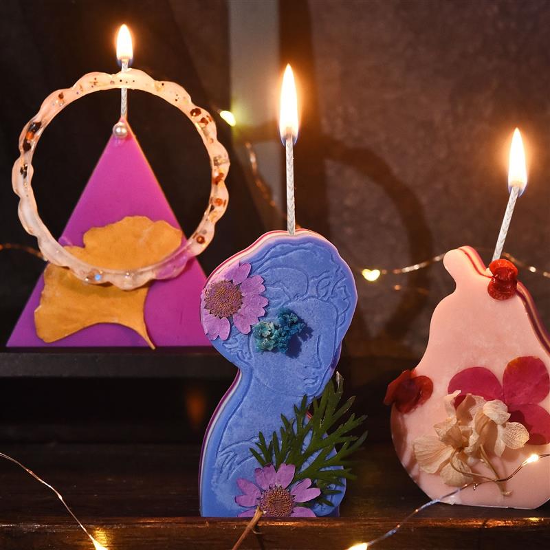キャンドル作り用のスモークコットンワックスライン,エンボス加 - Candle Making Easy のレビューと価格