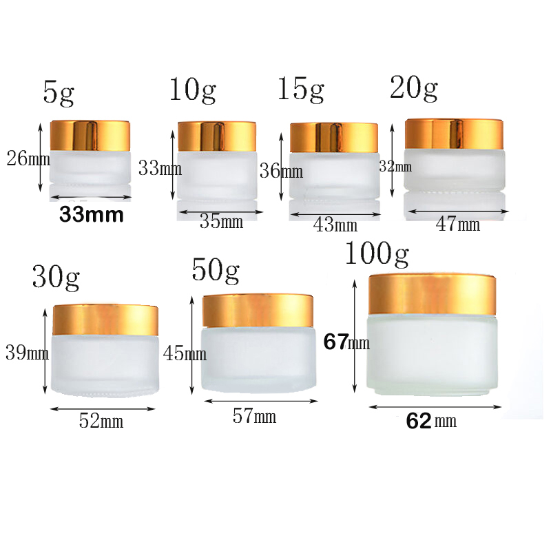 5 個 5 グラム-100 グラムミニアンバーラウンドガラス - Candle Making Glass Jars のレビューと価格