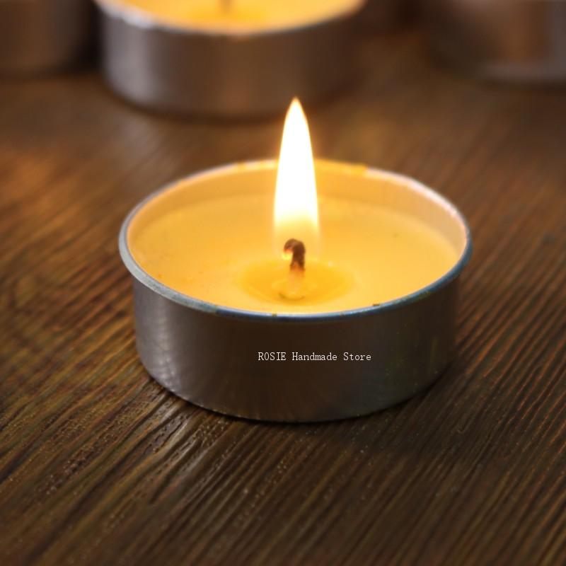空のティーワックス丸型アルミボックス100ウィックステッカー - Candle Making Jars のレビューと価格