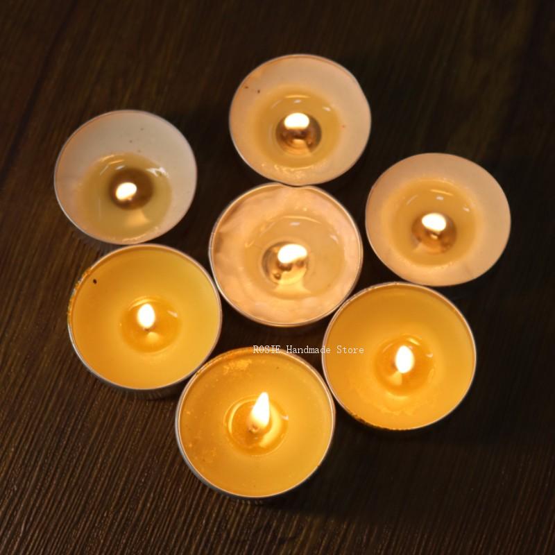 空のティーワックス丸型アルミボックス100ウィックステッカー - Candle Making Jars のレビューと価格
