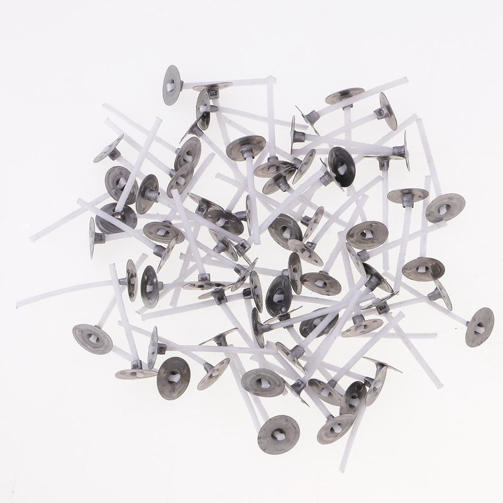 キャンドル芯プレタブ付きコットン芯 DIYキャンドル用品アク - Cotton Wick Pre Tabbed のレビューと価格