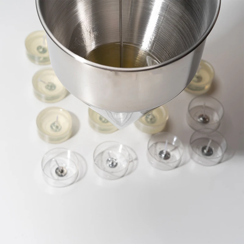 ステンレス鋼ハンドヘルド漏斗テーパーキャンドル液体ディスペン - Candle Making Jug のレビューと価格
