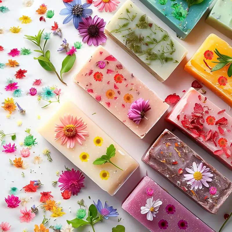 ワックス成形、キャンドル装飾用のカラフルな花、混合樹脂工芸品 - Candle Making Material のレビューと価格