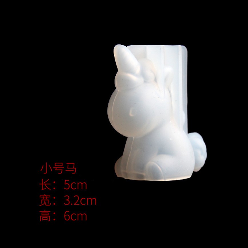 透明ユニコーンシリコーンエポキシ樹脂金型ジオメトリクマウサギ - Candle Making Business のレビューと価格