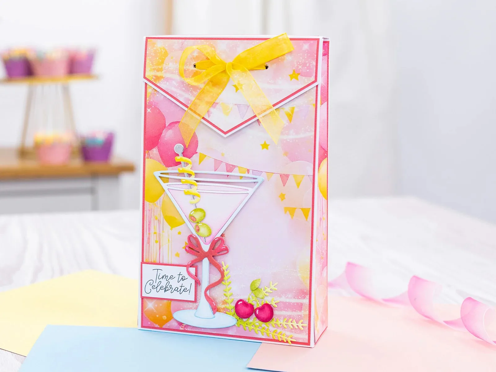 マティーニグラスステンシルとメタルカッティングダイシール D - Candle Making Glass のレビューと価格