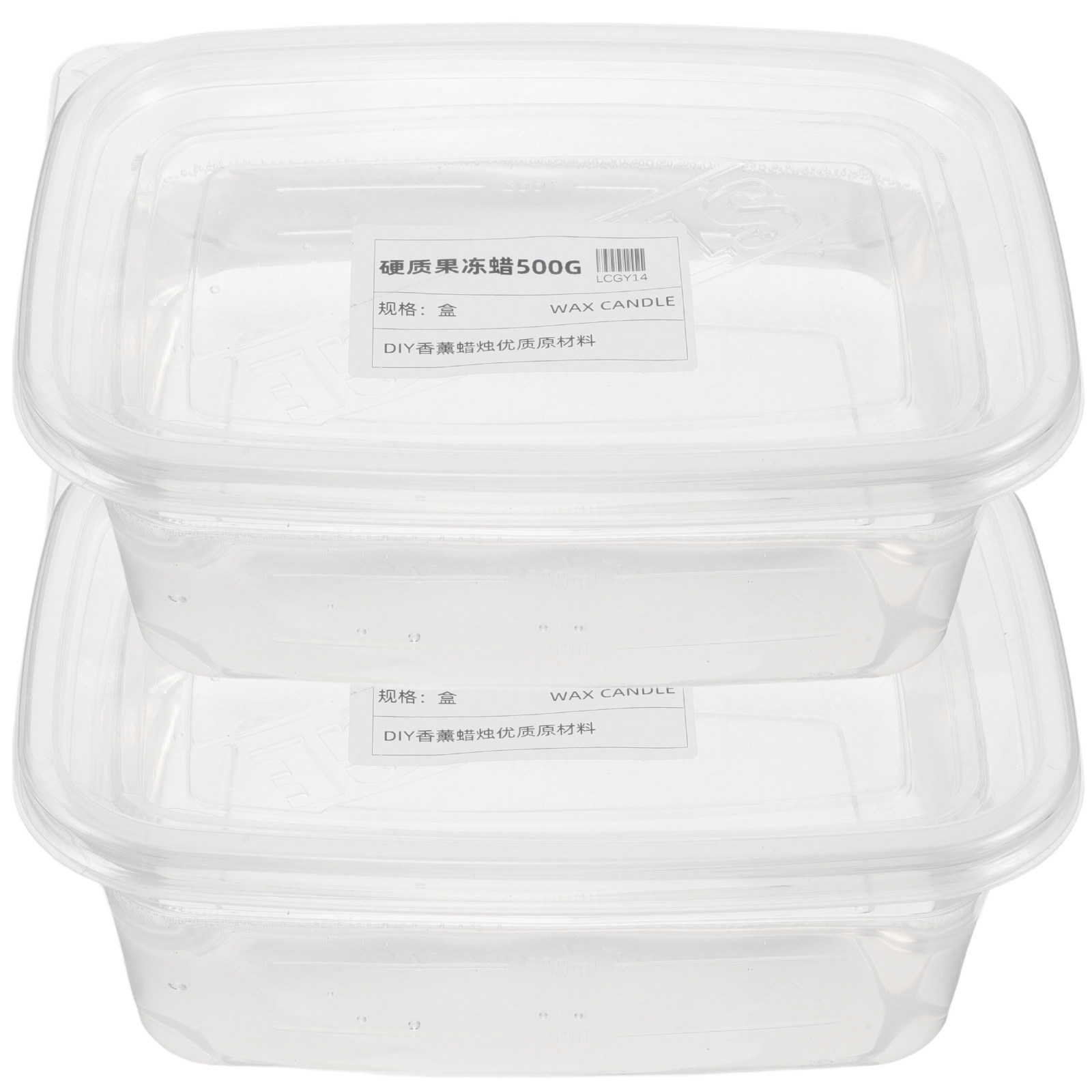キャンドル作り用クリアジェルワックス 1kg/2.2lb 透 - Candle Making Material のレビューと価格