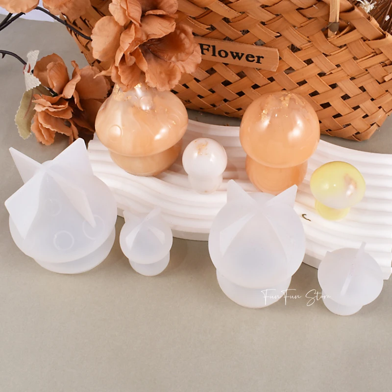 3D キノコキャンドルシリコーン型クリスタル樹脂エポキシ鋳造 - Candle Making Essentials のレビューと価格