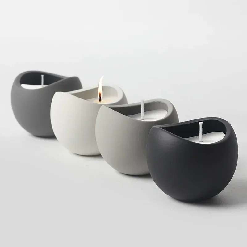 1-2個 DIY アーク型キャンドルジャー シリコンモールド - Candle Making Jars のレビューと価格