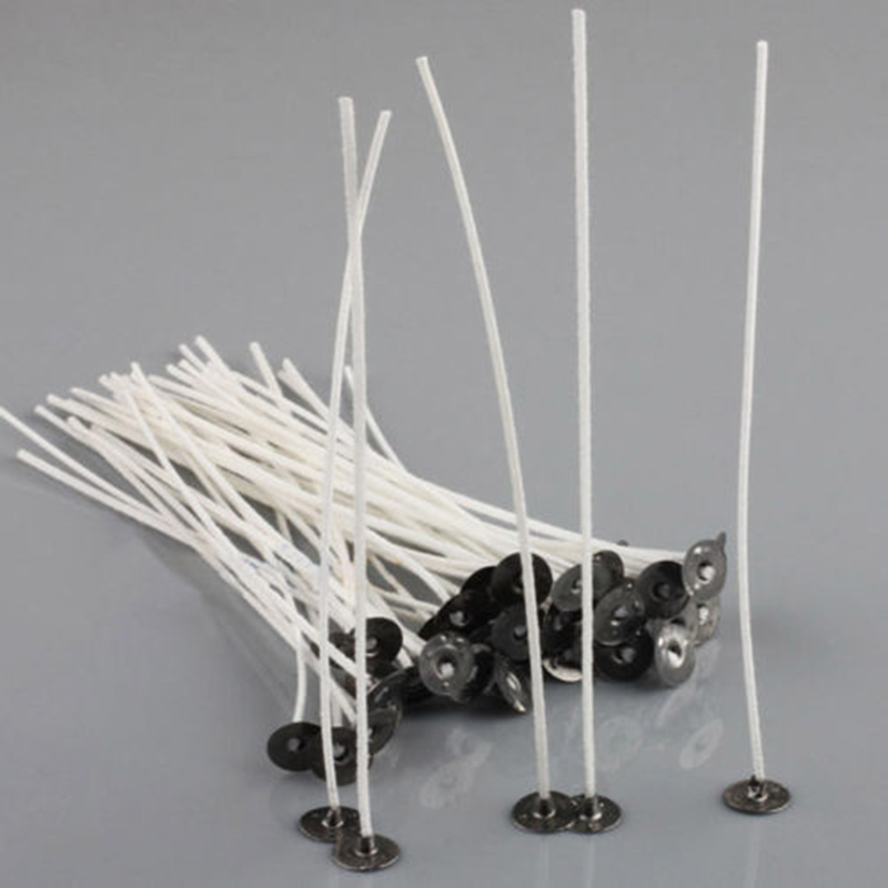 30 個キャンドル芯綿芯無煙ワックス純粋な綿芯ワックス済みキ - Candle Making Wicks のレビューと価格