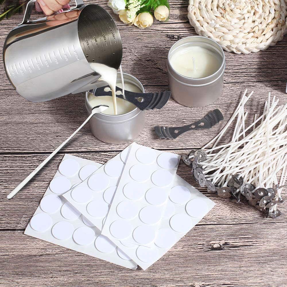 無煙キャンドル芯 2.6-20 センチメートルプレワックスコ - Cotton Wick Pre Tabbed のレビューと価格