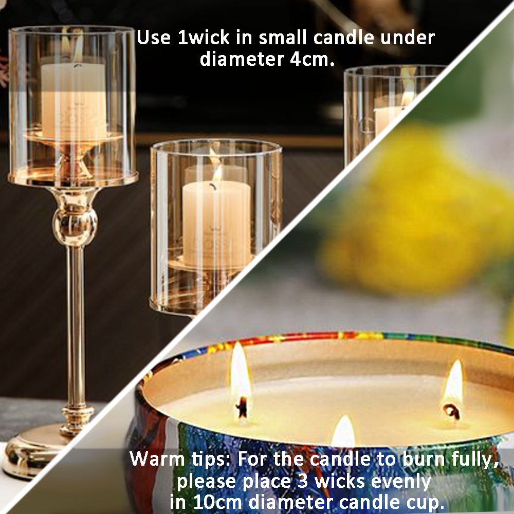 55 個フラワーキャンドル芯ウッドスティックホールドソイワッ - Candle Making Wicks のレビューと価格