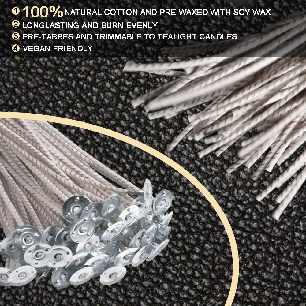 55 個フラワーキャンドル芯ウッドスティックホールドソイワッ - Candle Making Wicks のレビューと価格
