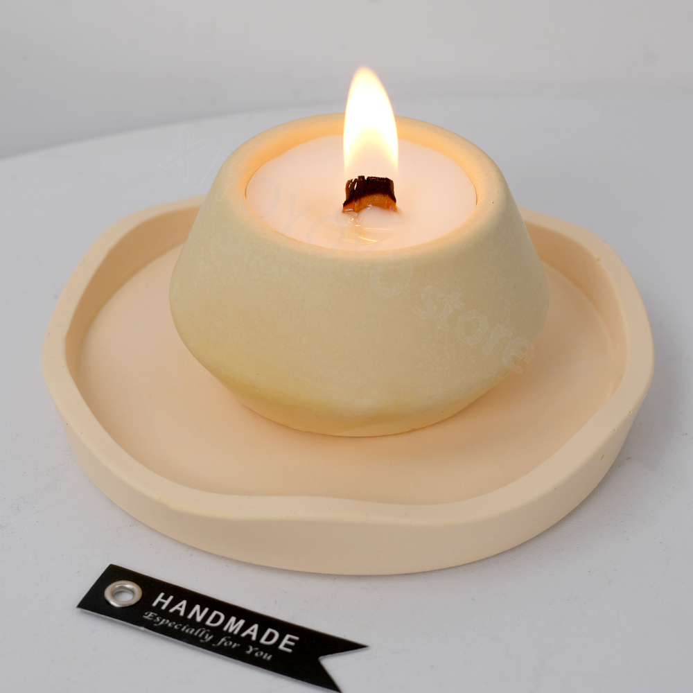 家の装飾のための丸いボウルの収納ボックス,シリコン型,特許取 - Candle Making Jars のレビューと価格