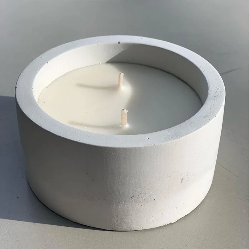 3 サイズラウンドセメントコンクリート金型キャンドルカップホ - Candle Making Jug のレビューと価格