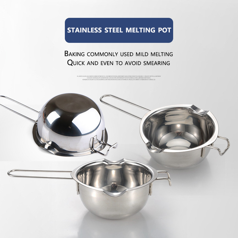 ステンレス鋼ワックスるつぼロングハンドル香りキャンドル石鹸チ - Candle Making Jug のレビューと価格
