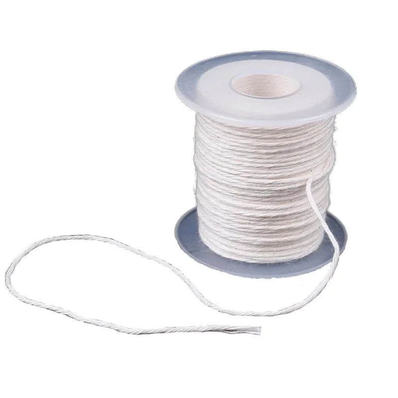 61メートル/ロール ホワイトキャンドル芯 コットンキャンド - Candle Making Wicks のレビューと価格